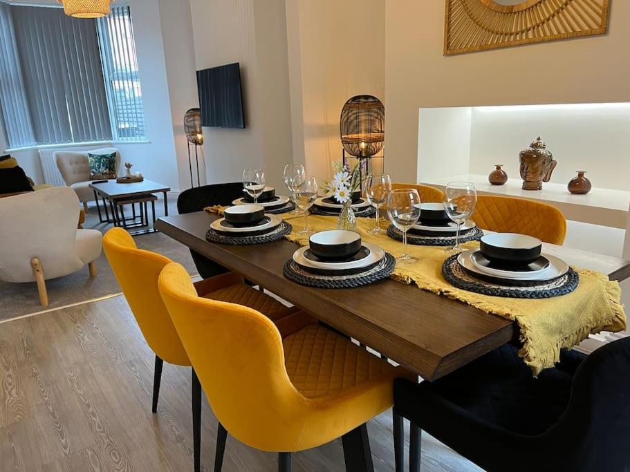 Brand New Stunning Family House Villa Blackpool Bagian luar foto